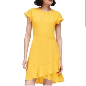 Yellow Banana Republic Dress